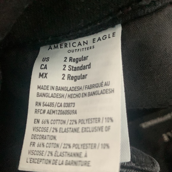 American Eagle next level stretch, high-rise jegging size 2, regular - Picture 6 of 7